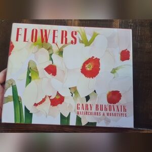 Flowers Watercolors & Monotypes by Bukovnik Book Vintage Collectible 1990